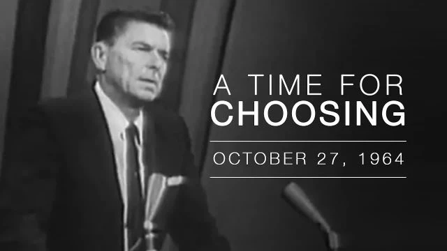 ''A Time for Choosing'' by Ronald Reagan