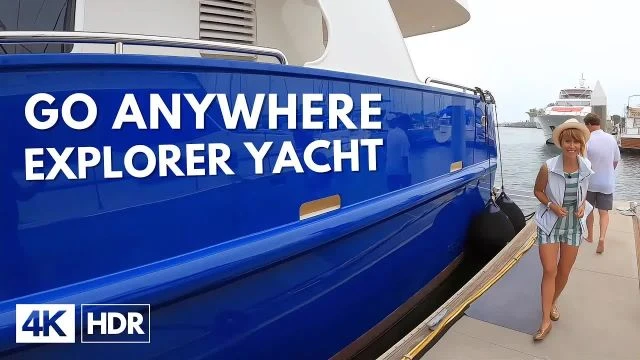 Allseas 92 Explorer Yacht - Built in San Diego
